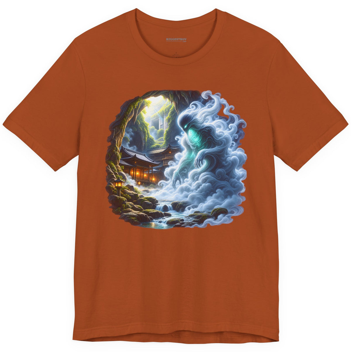 Spirit Portal - Classic Jersey Tee in Autumn, front view