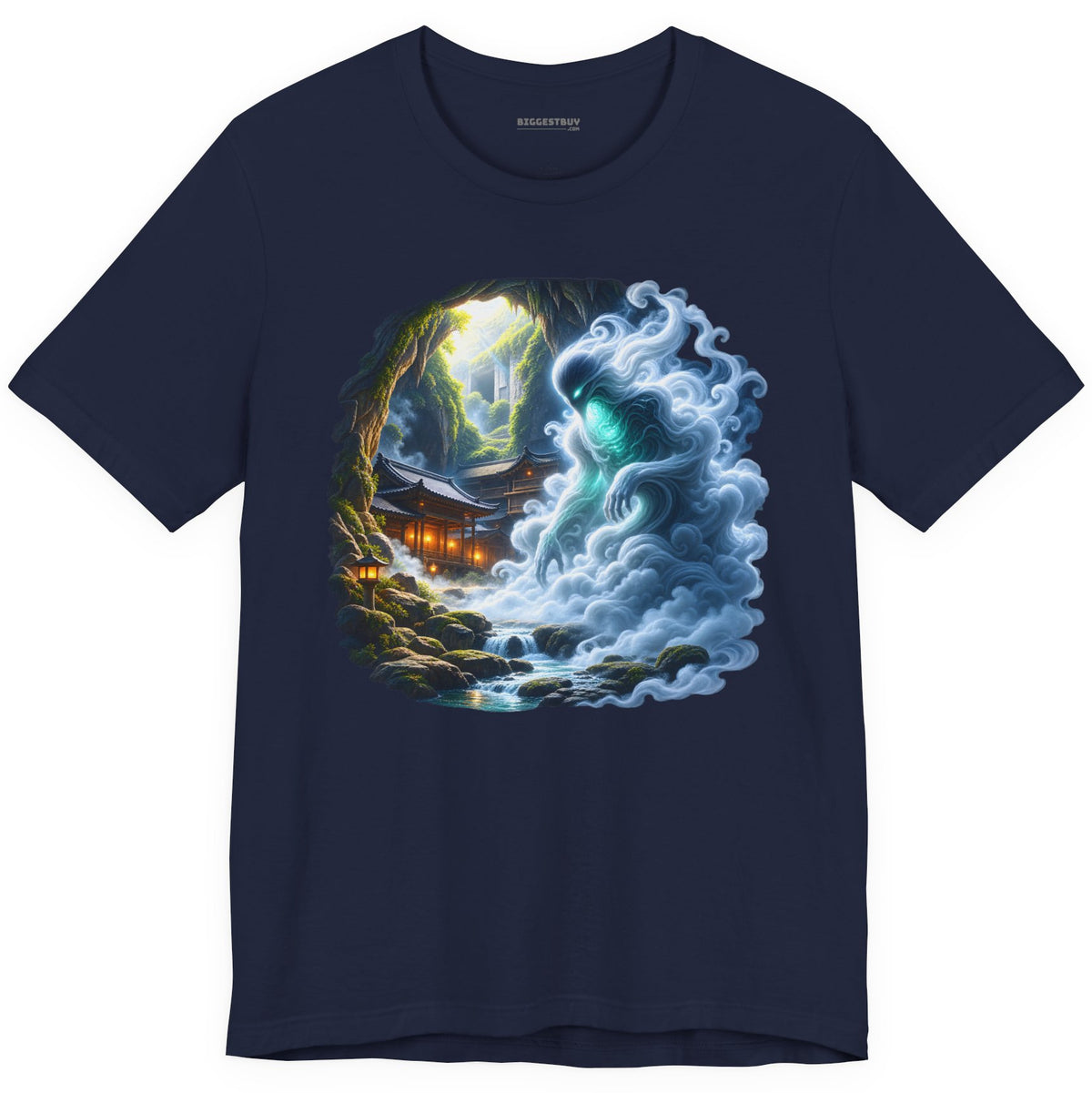 Spirit Portal - Classic Jersey Tee in Navy, front view