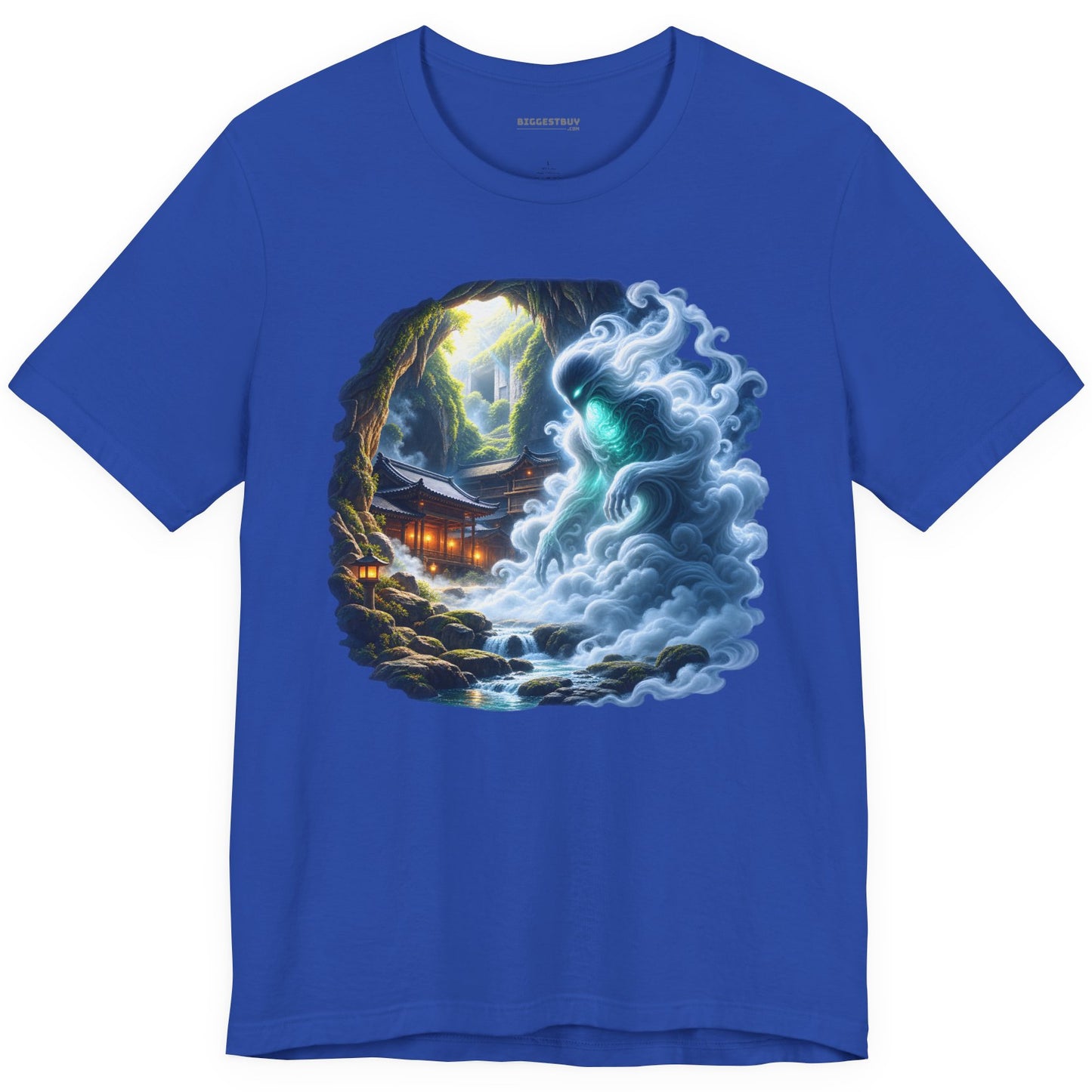 Spirit Portal - Classic Jersey Tee in True Royal, front view