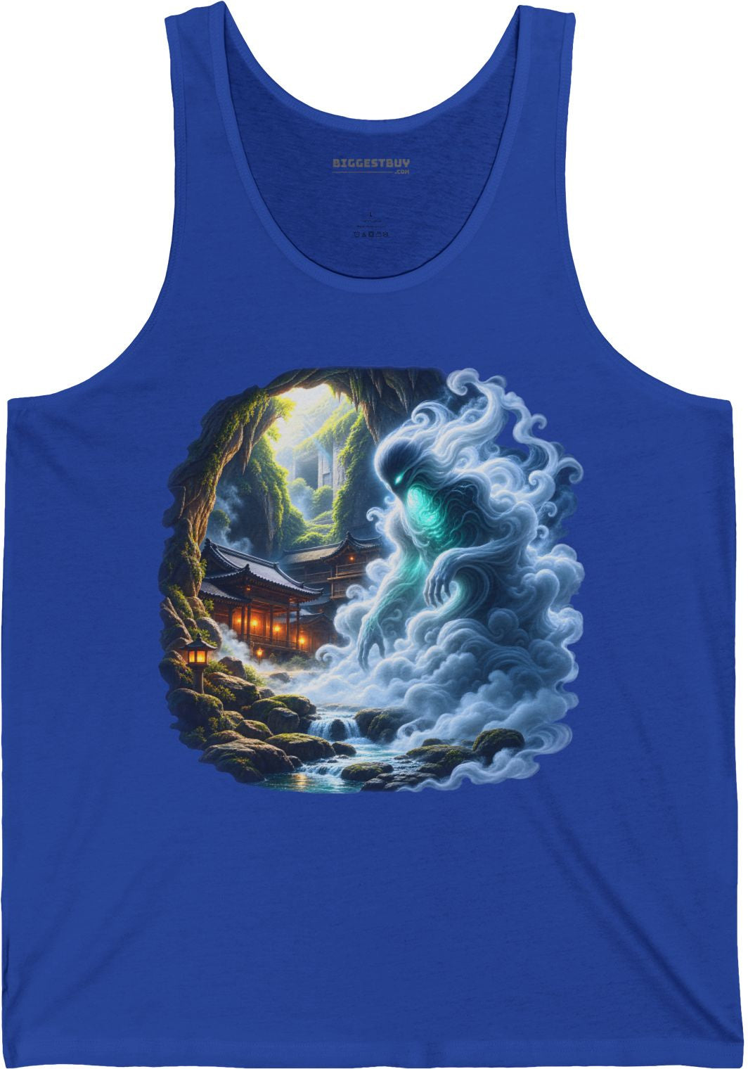 Spirit Portal - Jersey Tank Top in True Royal, front view