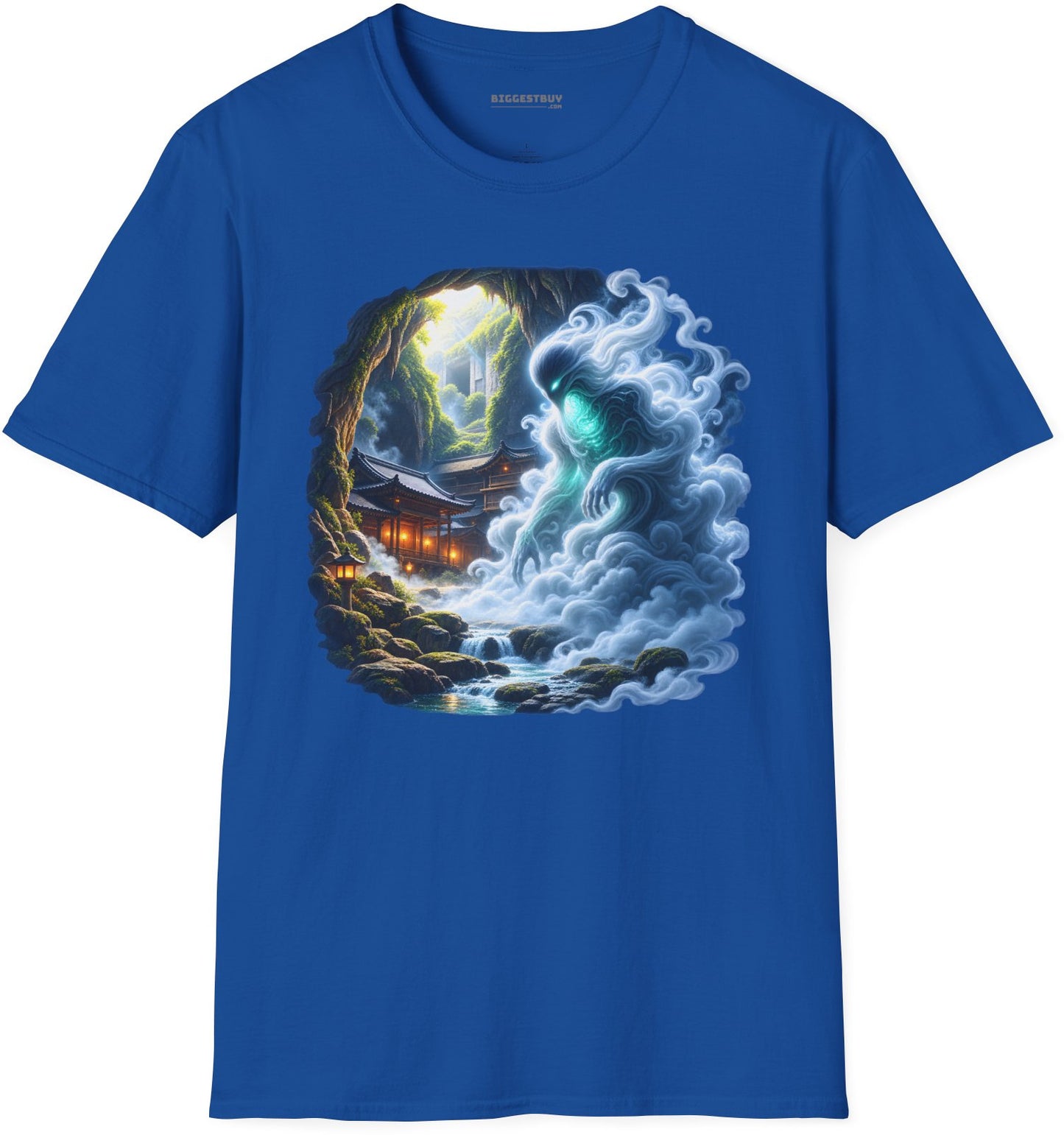 Spirit Portal - Softstyle T-Shirt in Royal, front view