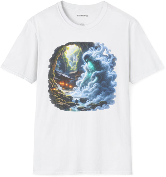 Spirit Portal - Softstyle T-Shirt in White, front view