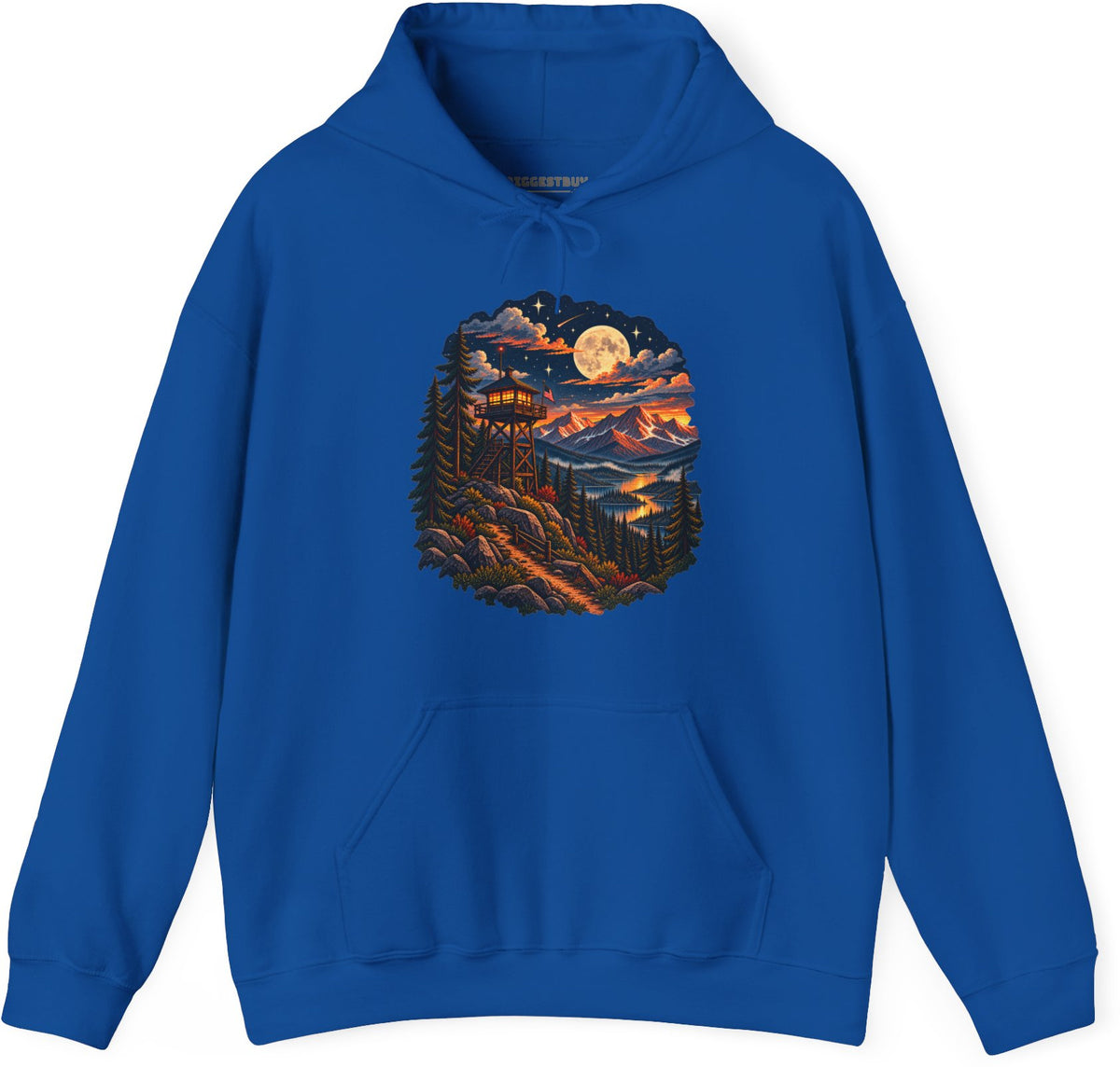 Star-Crossed Summit - Pullover Hoodie in Royal, front view