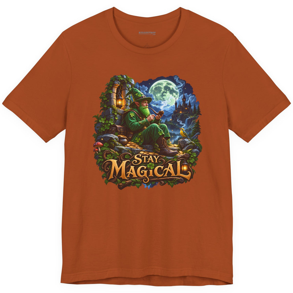 Stay Magical - Classic Jersey Tee in Autumn, front view