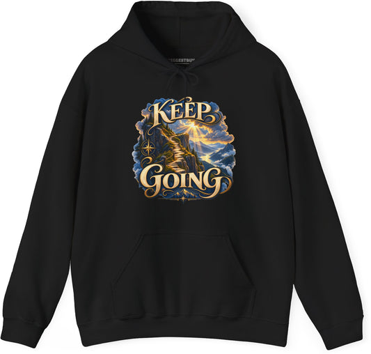 Trailblazer - Pullover Hoodie in Black, front view