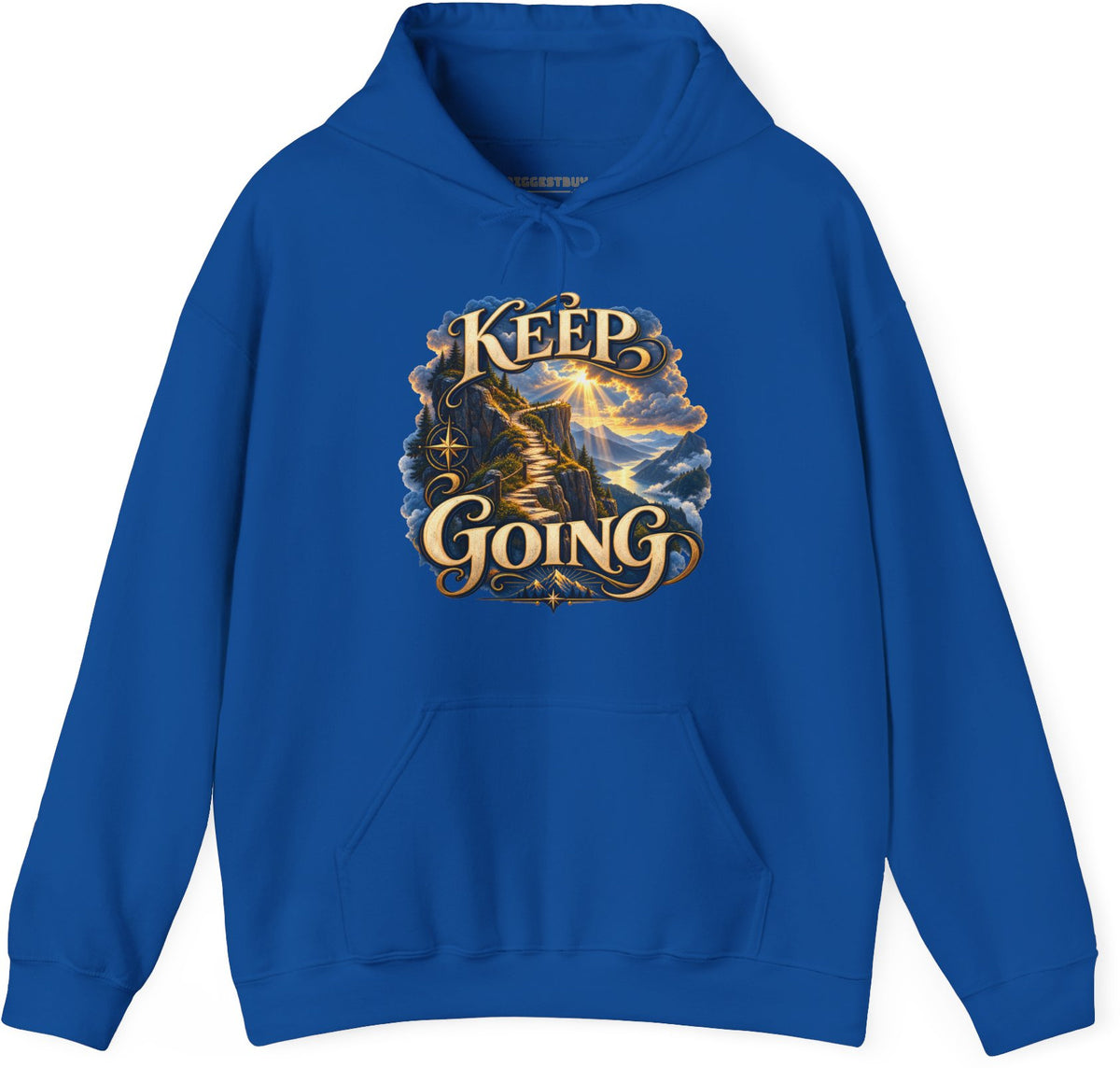 Trailblazer - Pullover Hoodie in Royal, front view