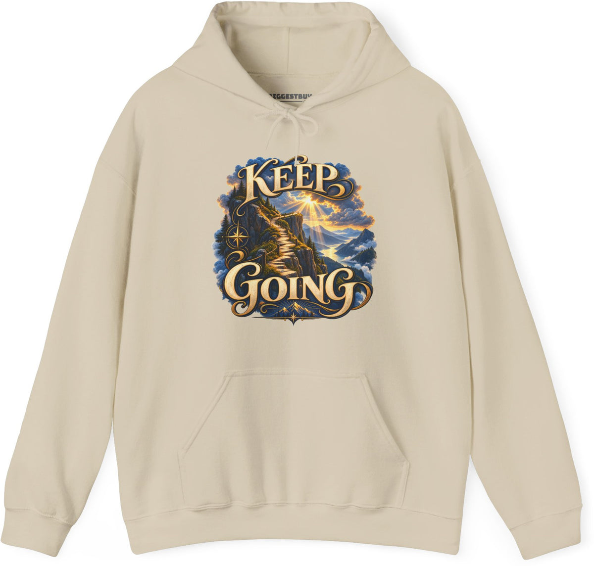 Trailblazer - Pullover Hoodie in Sand, front view
