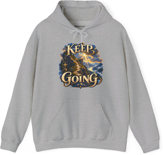 Trailblazer - Pullover Hoodie in Sport Grey, front view